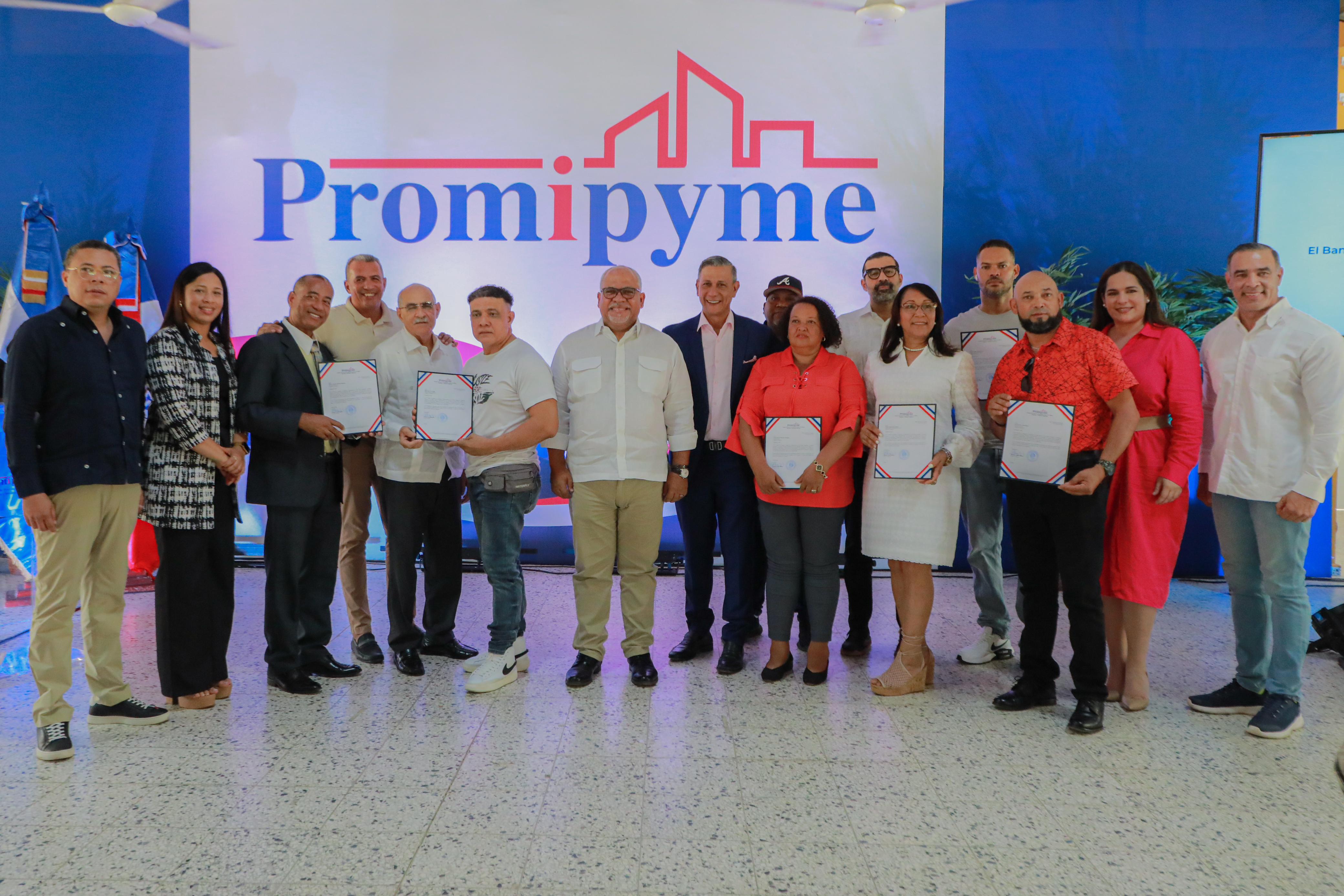 Promipyme desembolsa 60 millones en Navarrete, Santiago e impacta 306 clientes